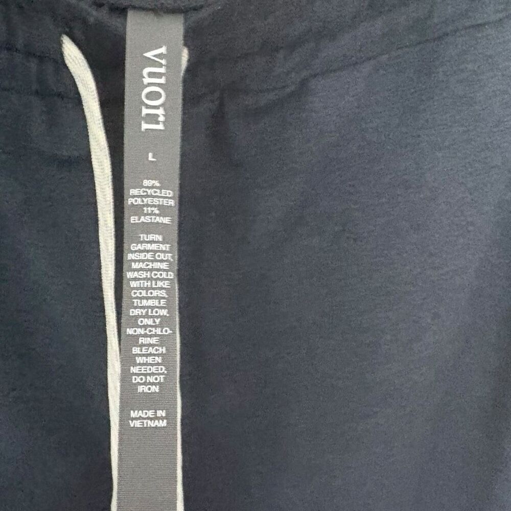 Vuori Performance Jogger Midnight Heather Women’s Size Large Dream Knit Fabric - Picture 5 of 7
